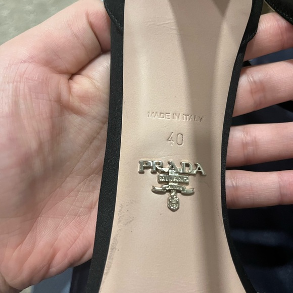 PRADA CALZATURE DONNA HEELS SIZE 40 - Picture 4 of 5